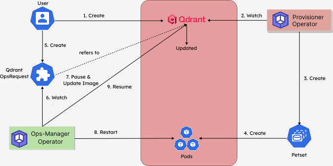 updating Process of Qdrant